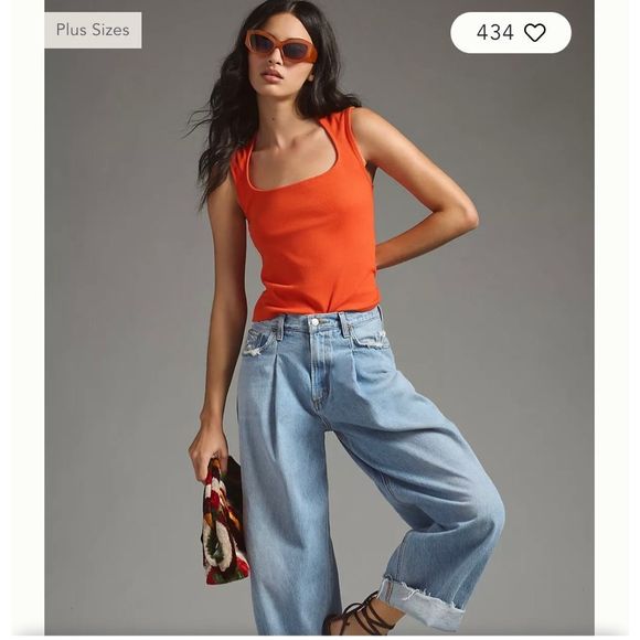 Anthropologie Tops - Anthropologie Maeve Square Neck Tank